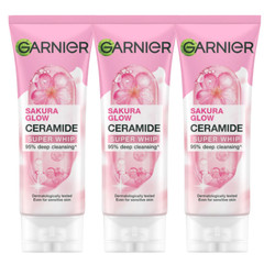 Garnier Sakura Glow Whip Foam 100ml X 3 FREE SHIPPING