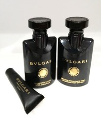 BVLGARI After Shave Balm + Hydrating Body Emulsion +Lip Balm 2+ Mini Bottles