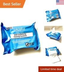 25 Count Gentle Makeup Remover Wipes – Alcohol & Oil Free, Ultra Soft Towelettes