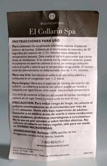 BeautiControl Spa Neck Wrap 100% Flaxseed Orange Mint Lavender Scented Washable