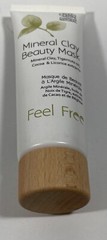 Cosmos Natural Feel Free Mineral Clay Beauty Mask 2.53 oz 75 ml