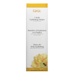 GiGi Small Cloth Epilating Strips for Face and Bikini Hair Waxing/Hair Removal,