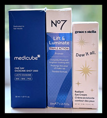 30ml medicube One Day Exosome Shot 2000 Ampoule + No 7 Lift & Luminate Primer