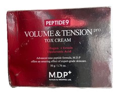PEPTIDE 9 VOLUME AND TENSION TOX 1.76 fl oz, Collagen Peptides Cream Exp 2/2027