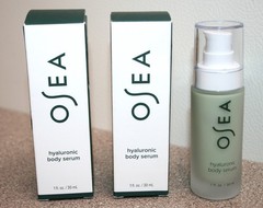 2 x OSEA Hyaluronic Body Serum 1 oz / 30mL Travel Size New Moisturizer 2oz