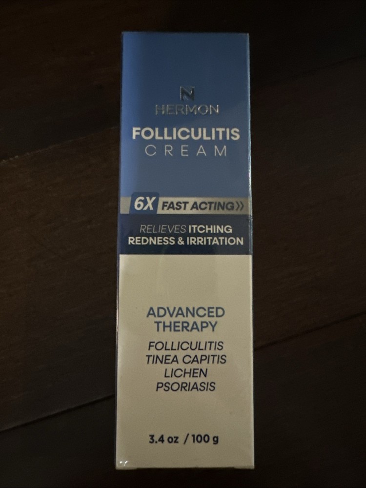 Hermon Folliculitis Cream Scalp Face Body 100g