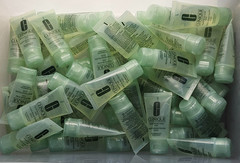 Lot of 50 Clinique Liquid Facial Soap Mild 1.0 oz/30ml Each Dry Combination Skin