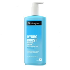 Neutrogena Hydro Boost Hyaluronic Acid Body Gel Cream Fragrance Free, 16oz
