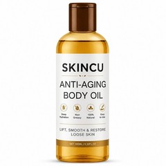 Skincu Anti-Aging Body Oil, Tightening & Moisturizing Plant-Based Formula 100ML