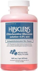 Hibiclens Antimicrobial and Antiseptic Skin Cleanser Unscented Liquid Soap 16 Oz