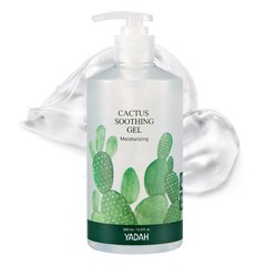 YADAH Cactus Soothing Gel 16.9 fl oz 95% Cactus Face & Body Gel