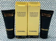 Lot of 2 CHANEL SUBLIMAGE L&rsquo;EXTRAIT DE NUIT Night Concentrate 5ml / 0.17oz x 2