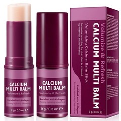 2PCS Calcium Multi Balm Stick, Calcium Volume Multi Balm Stick, Firming,Hydra…