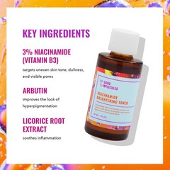 Good Molecules Niacinamide Brightening Toner – Toner for Face with Niacinamide