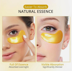 Zahza Today 24K Gold Revitalizing Eye Mask (10 Pairs) Dermatologically Tested
