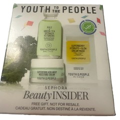 SEPHORA Youth To The People Beauty Insider Birthday Gift 3 Piece Set – NIB