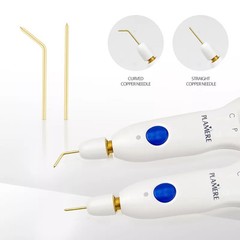 5 Pcs Fibroblast Plasma Pen Fading Spot Removal Tool Accessories Straight/Curved