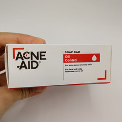 Acne-Aid Soap Bar 100g x4 Oily Acne Prone Skin Gentle Cleanser Expiry Feb 2028