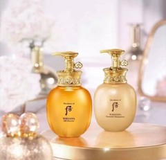 WHOOSPA Body 2pcs Special Set/ Oil Shower 220ml and Essential Moisturizer 220ml
