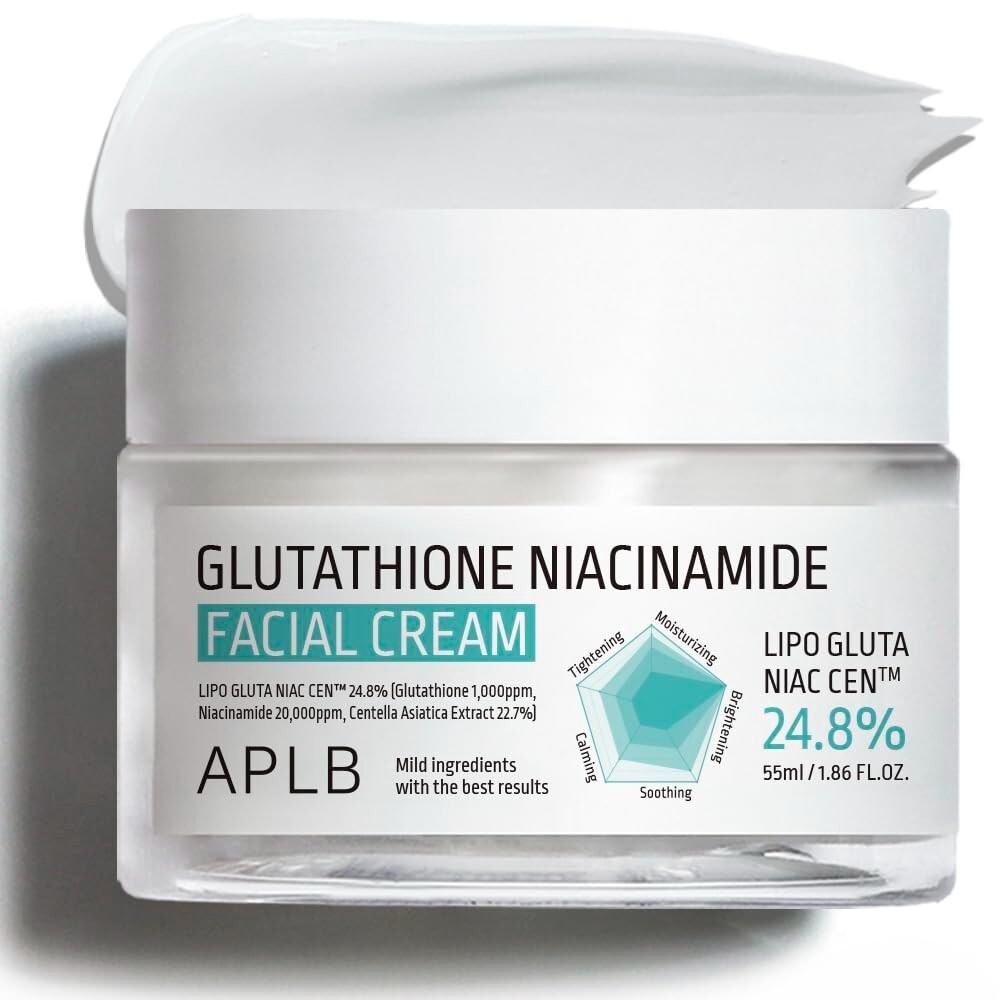 APLB Glutathione Niacinamide Facial Cream for Deep Hydration and Improved Skin..