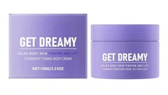 OceAura GET DREAMY Overnight Toning Whipped Body Cream 3.53oz, Tighten Skin