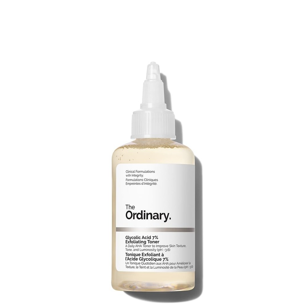 The Ordinary Glycolic Acid 7% Exfoliating Toner, Brightening and Smoothing Daily