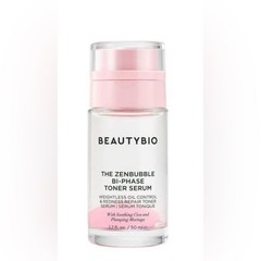 Beauty Bio Micro needling set in Bvlgari Perfume Pink and White cosmetic bag