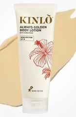6oz Kinlo Always Golden Lotion Sunscreen SPF 30 Tanning Cream Sun Self Tanner