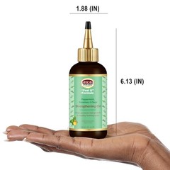 African Pride Feel-It Formula Strengthening Oil with 4 Fl Oz (Pack of 1)