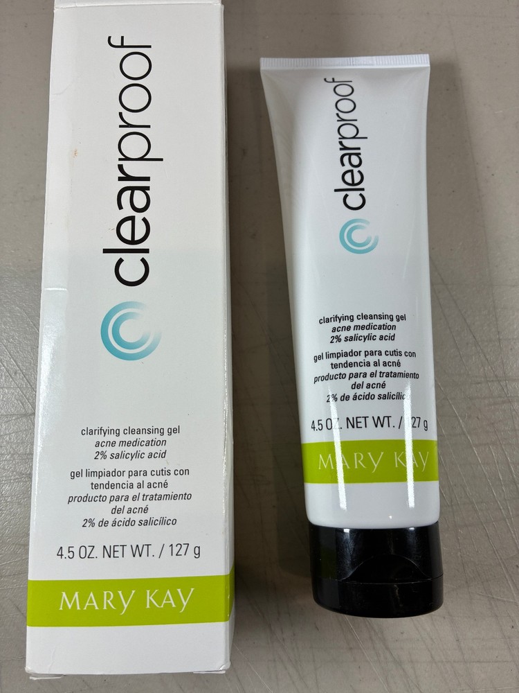EXP 12/26 New Mary Kay Clear Proof Clarifying Cleansing Gel 4.5 fl oz 061349
