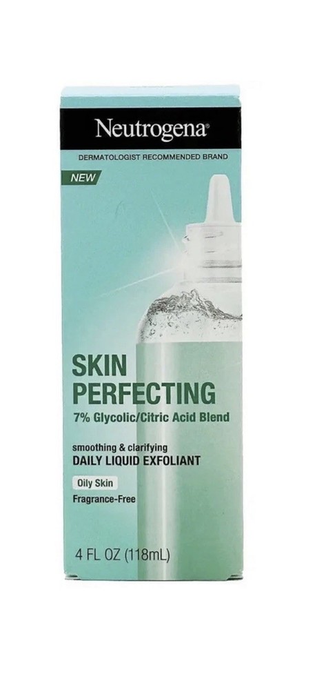 Neutrogena Skin Perfecting Exfoliating Serum – Oily Skin – 4 Fl Oz *NEW*