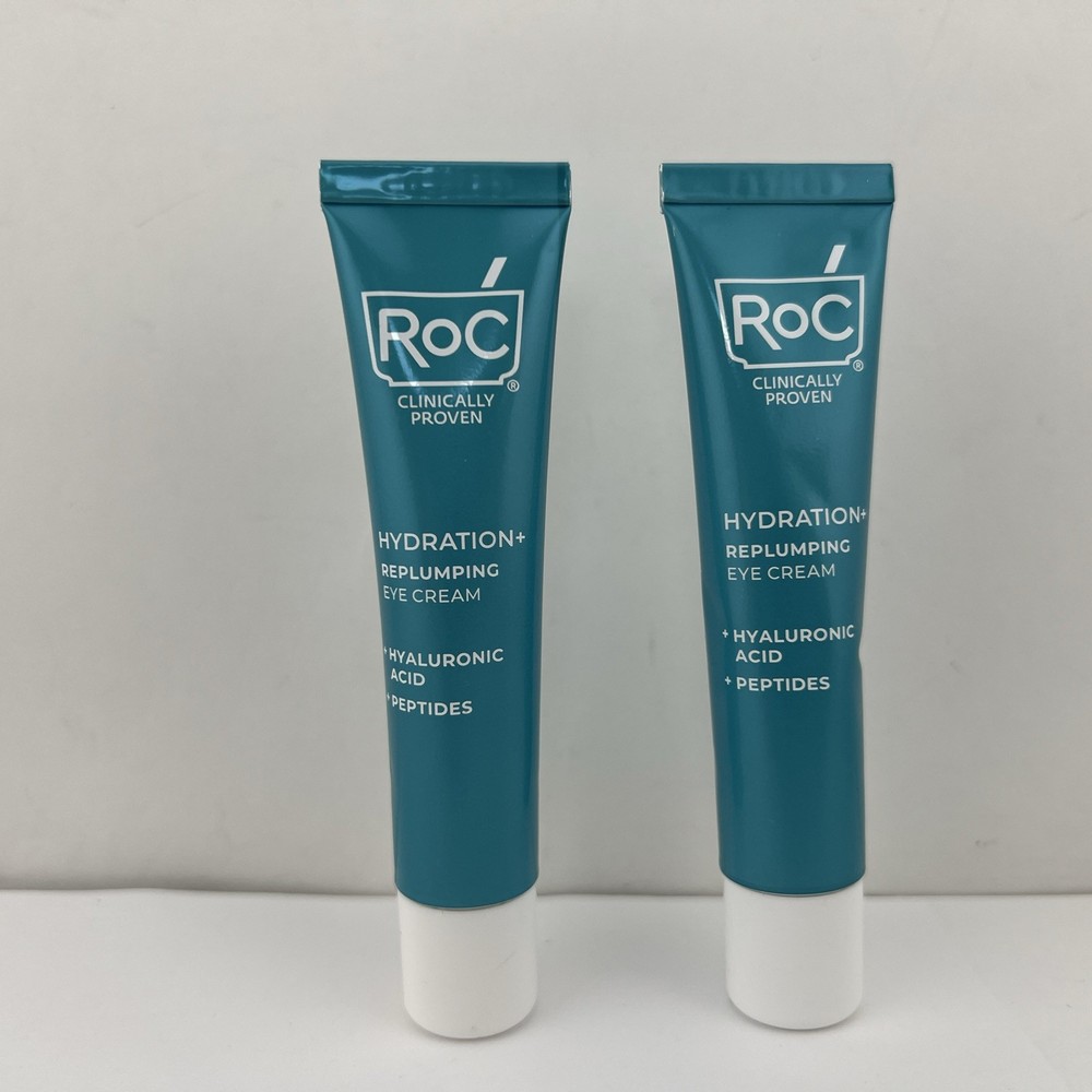 ROC Hydration + Replumping Eye Cream *READ MORE* 0.6 fl oz, 2-pack