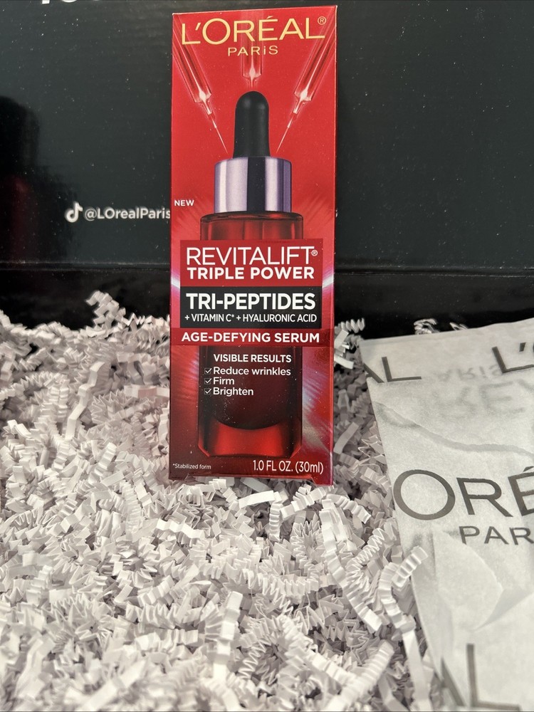 L&rsquo;Oreal Revitalift Triple Power Age-Defying Serum ~ 1 fl oz ~ NIB + FAST SHIP!