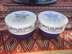 Brazilian Orchid Sandalwood Body Butter 2 Pack Spa Luxury Viral NEW