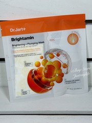 Dr. Jart+ Brightamin Brightening + Plumping Face Mask, Single Pc 0.84 oz / 25 mL