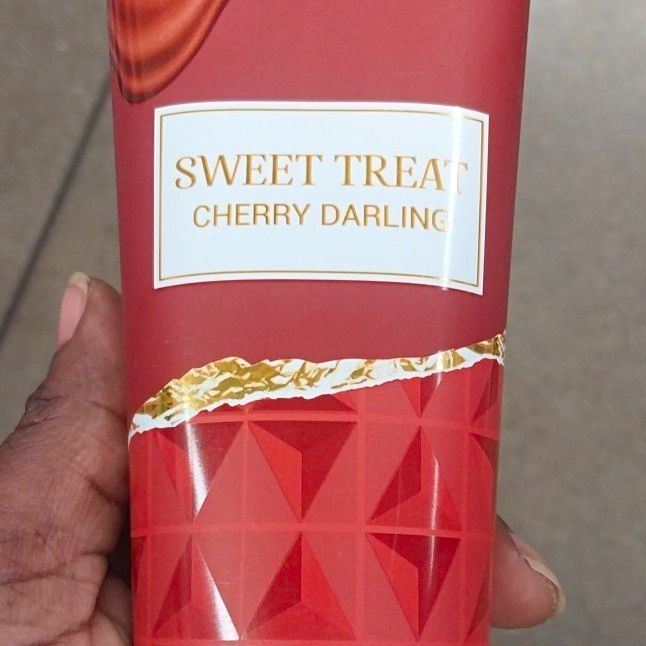 Sweet Treat Cherry Darling Cherry Body Lotion Aloe Vera Vitamin E Hydrating