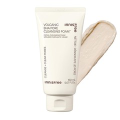 2X innisfree Volcanic BHA Pore Cleansing Foam w/Salicylic Acid Korean Face Wash