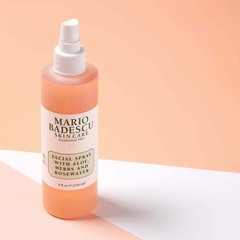 Mario Badescu Facial Spray with Aloe, Herbs and 8 Ounce (Pack of 1), Pink