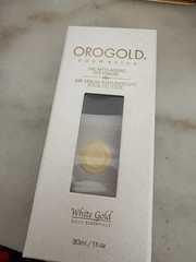 (EMPTY BOX) OROGOLD 24K White Gold Daily Essentials Anti-Aging Eye Serum