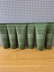 6 Pack Farmacy Green Clean Whipped Foaming Cleanser 1.7 oz / 50ml Each Travel