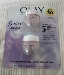 Olay Super Cream with Sunscreen, SPF 30, 1.7 oz., 2 pk