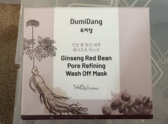 DumiDang Ginseng Red Bean Pore RefiningWash Off Mask 140g Korean Skincare Sealed