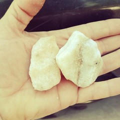 Dead Sea Natural Salt Stone Raw Mineral Rock Exfoliating Body Scrub