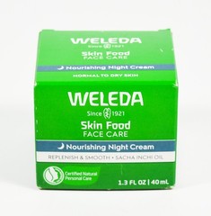 Weleda Skin Food NOURISHING NIGHT CREAM 1.3oz Saca Inchi Oil NIB 12/2026