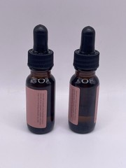 (x2) Josie Maran 100% Pure Argan Oil Organic Moisturizing Oil ~ 15ml/0.5 fl oz
