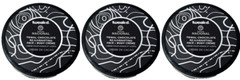 3 Tweak-d Tribal Chocolate Rejuvenating Face + Body Creme 8 oz ea (180)