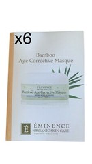 EMINENCE Bamboo age corrective masque travel packets size (pack of 6)