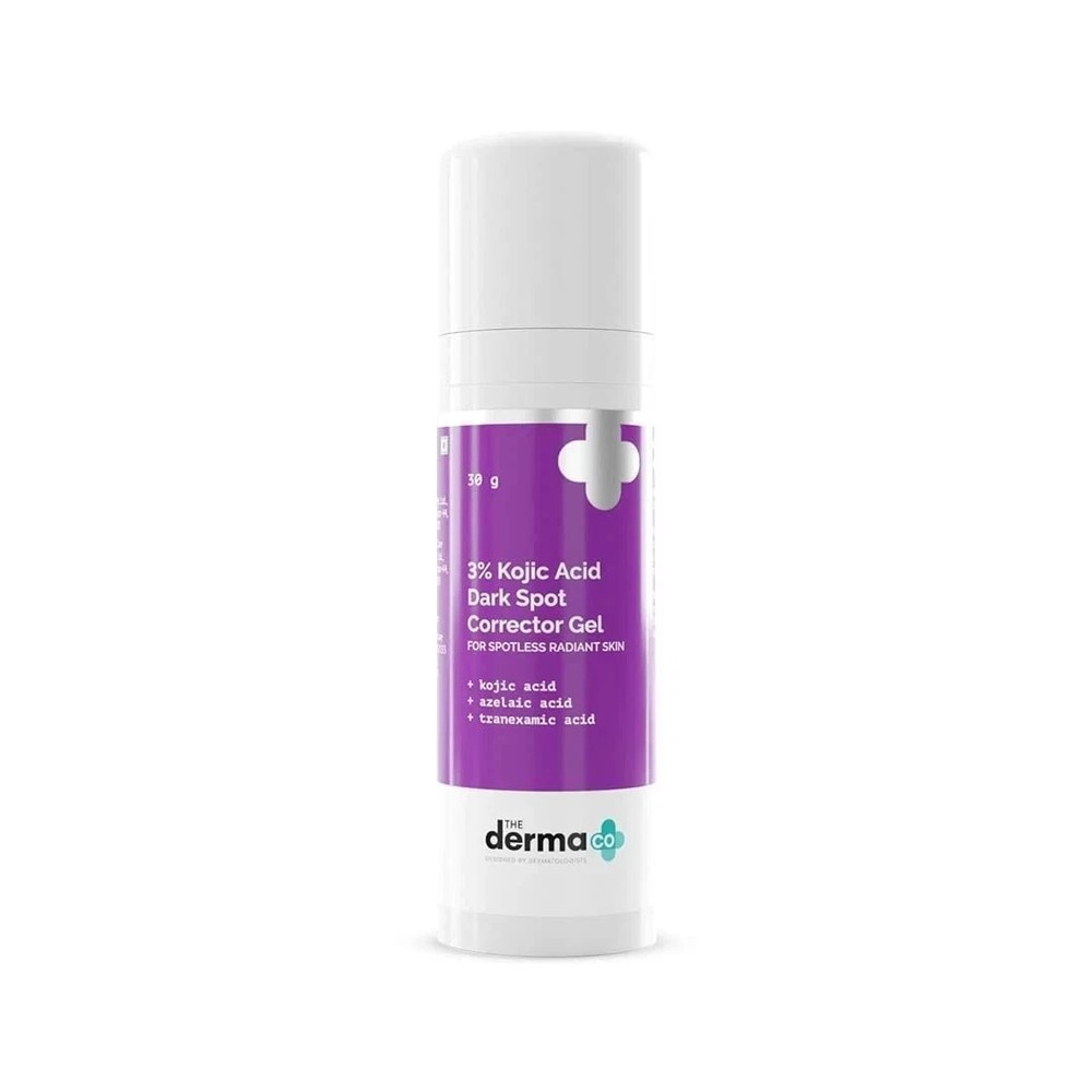 The Derma Co 3% Kojic Acid Dark Spot Corrector Gel, Radiant Skin 30g N522