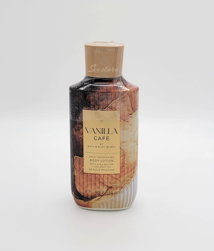 Bath & Body Works Vanilla Cafe Daily Nourishing Body Lotion 8 oz New
