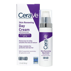 CeraVe Skin Renewing Day Cream w/ SPF 30 Facial Moisturizer 1.76 fl ~ Exp 1/28